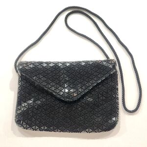 Vintage Artel Black Geometric Evening Bag